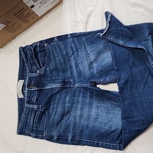 Abercrombie high rise super skinny ankle jean 4 short